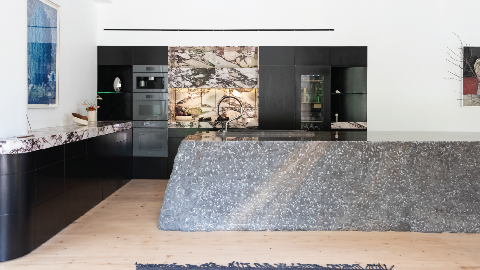 L'atelier Arman Safavi - Cucina Solida Come La Roccia B