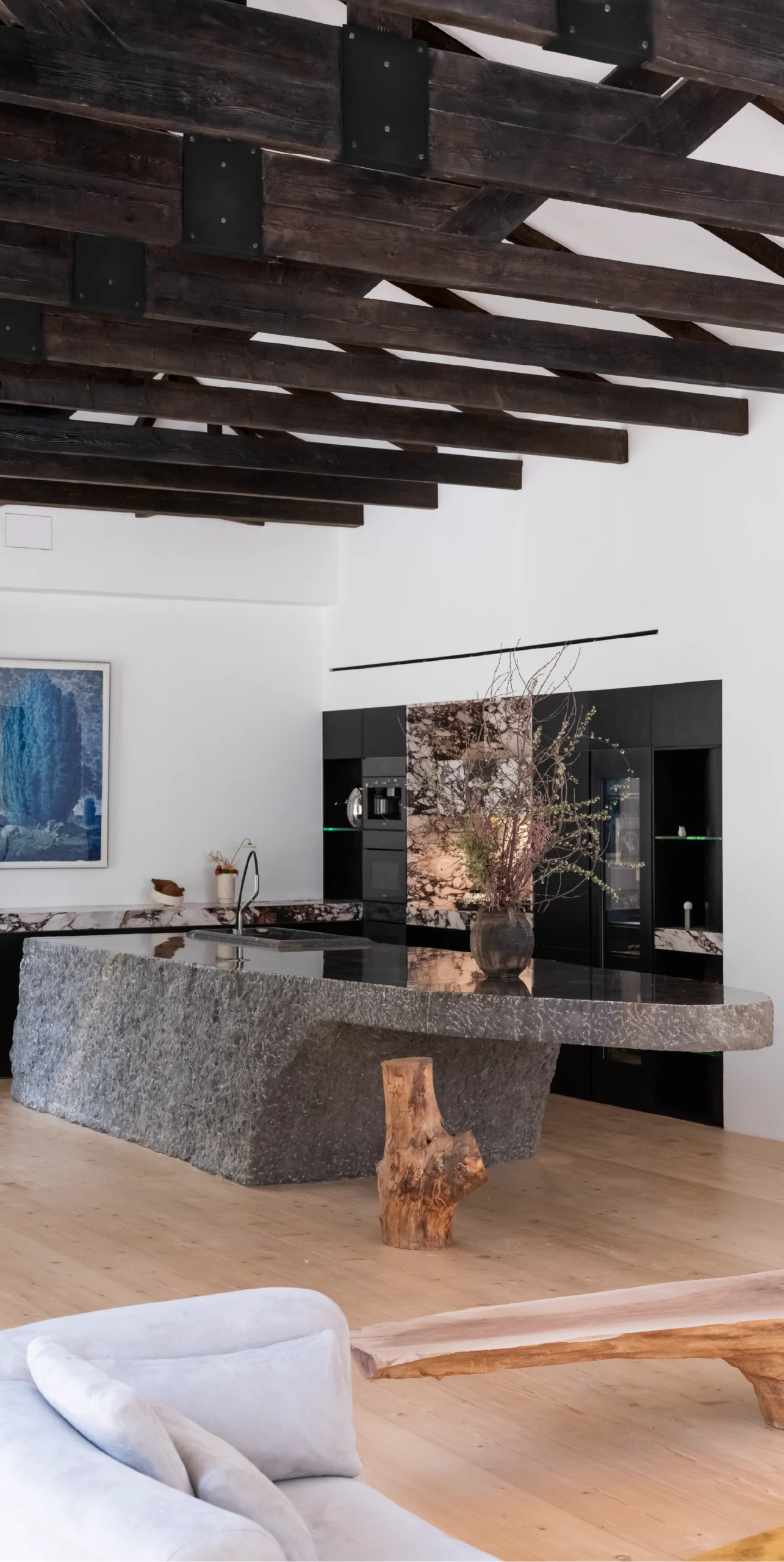 L'atelier Arman Safavi - Cucina Solida Come La Roccia - Mobile